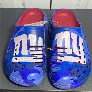 *NEW* Unisex Camo NY GIANTS Clogs